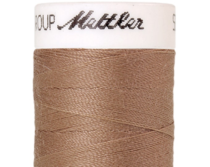 Seralon 200 m col. 1120 (Fawn) sewing thread by Amann Mettler - High-quality sewing thread for sewing work - 200 meters on the roll - Color Fawn - Sewing