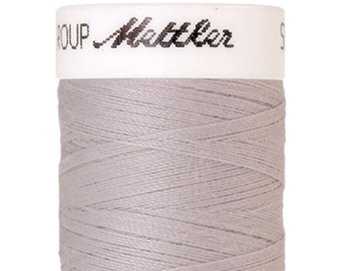 Seralon 200 m col. 411 (Mystic Grey) sewing thread by Amann Mettler - High-quality sewing thread for sewing projects - 200 meters on a spool - Color Mystic Grey
