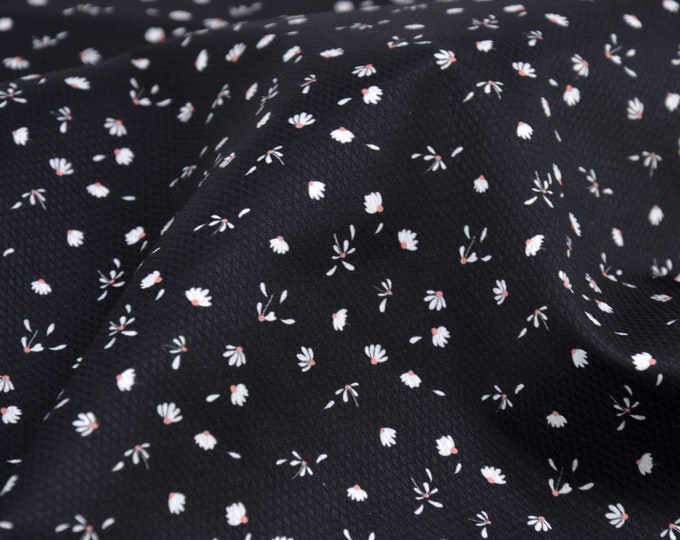 Jacquard stretch floral