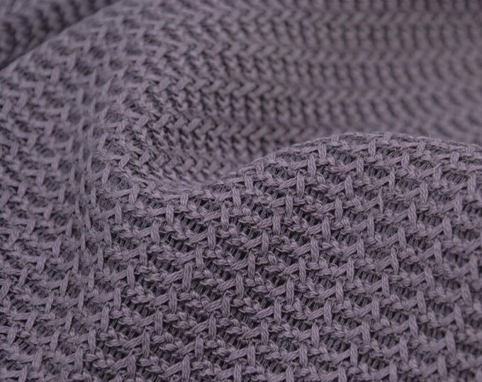 Leinenstoff grob, Polyester, Baumwolle, Leinen - 145cm breit - Stoff glatt UNI