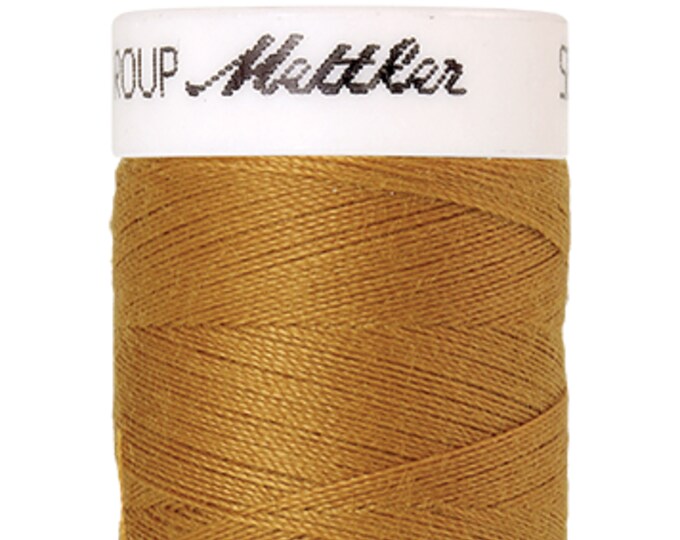 Seralon 200 m col. 1130 (Palomino) sewing thread by Amann Mettler - High-quality sewing thread for sewing projects - 200 meters on a spool - Color: Palomino