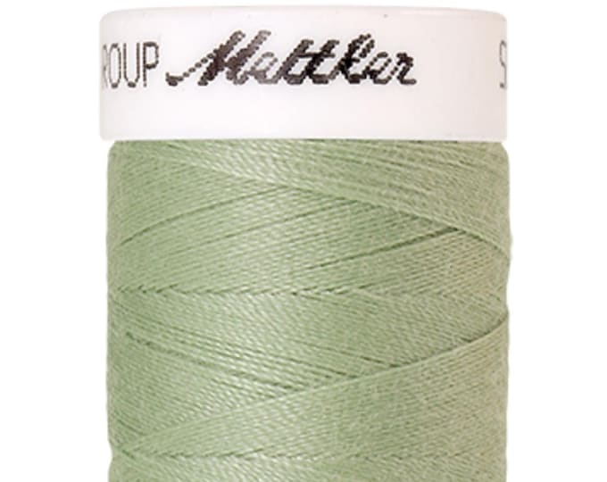 Seralon 200 m col. 1095 (Spanish Moss) sewing thread by Amann Mettler - High-quality sewing thread for sewing projects - 200 meters on the reel - Color Spa