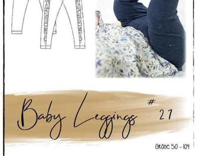 Paper pattern Baby Leggings LEMELdesign