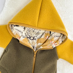 Lybstes Jolly Jumper Outdoor 1, outdoor suit with zipper paper pattern