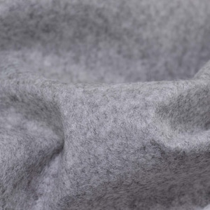 Decorative fabric, felt 1.4 mm, craft felt, embroidery felt, plain grey - 180 cm wide - fabric can be used on both sides, UNI