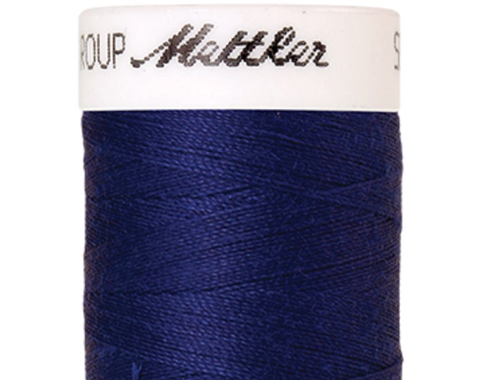 Seralon 200 m col. 1078 (Fire Blue) sewing thread by Amann Mettler - High-quality sewing thread for sewing projects - 200 meters on the roll - Color Fire B
