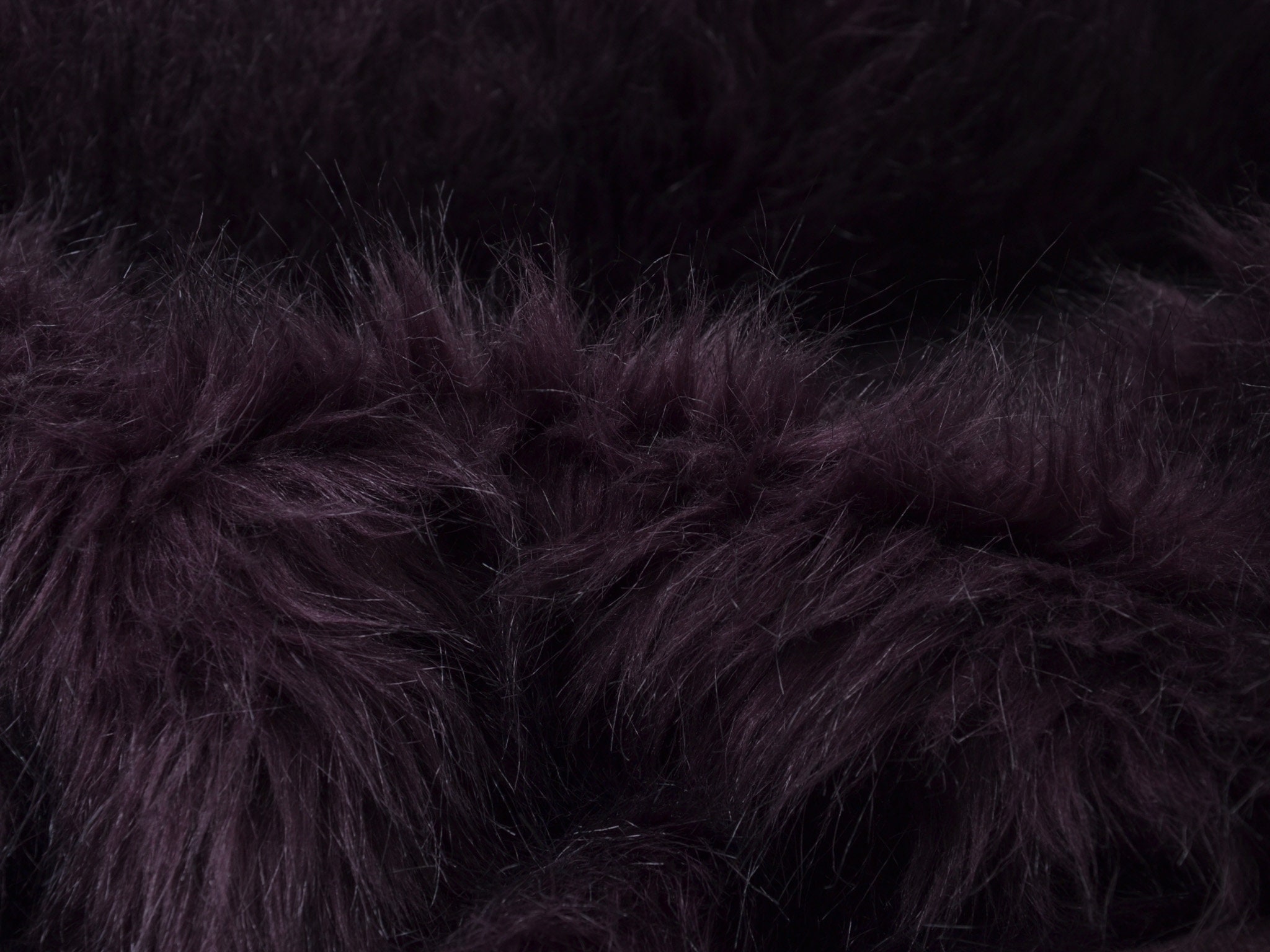 Bunny curly fur coat black Treat Ürself Bunny curly fur coat black Treat Ürself