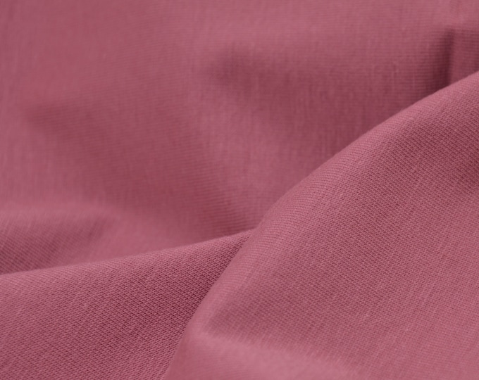 Jersey aus Bio Baumwolle von Mind the Maker in rosa - 170cm breit - Stoff glatt, UNI
