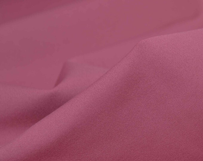 Jersey fabric plain old pink, stretch, sportswear, yoga - 150 cm wide - smooth fabric, UNI