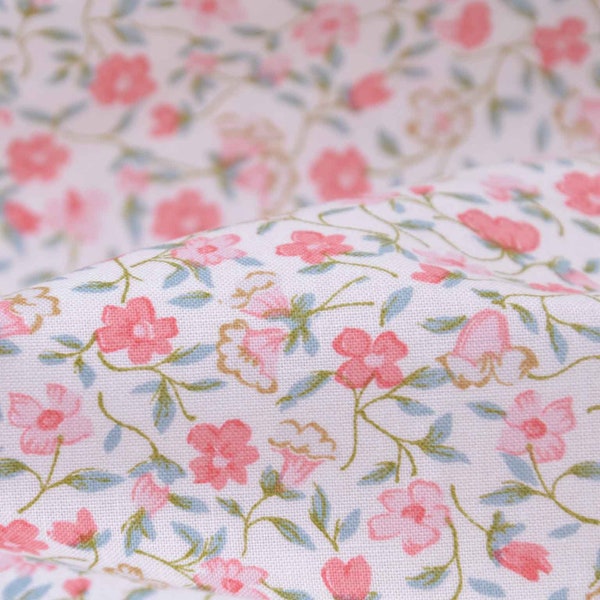 Cotton fabric Renforcé Mille Fleurs, flowers from Westfalenstoffe - 150 cm wide - fabric smooth, patterned