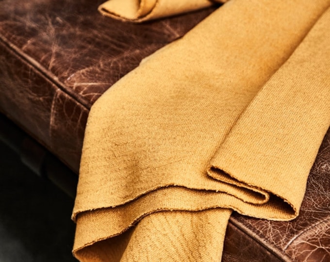 BIO Strickstoff, Doubleface, senf - Mind the Maker