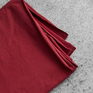 ORGANIC jersey, single stretch, red - Mind the Maker