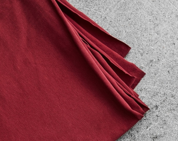 ORGANIC jersey, single stretch, red - Mind the Maker