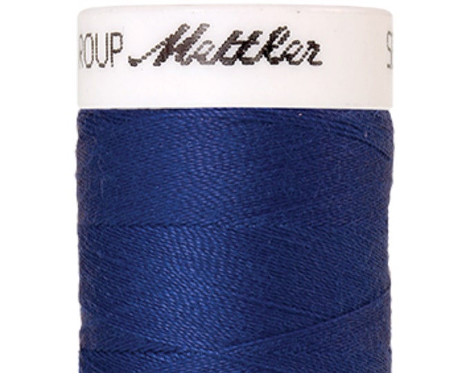Seralon 200m col. 2255 (Blue Ribbon) Nähgarn von Amann Mettler - Hochwertiges Nähgarn für Näharbeiten - 200 Meter auf der Rolle – Farbe Blue