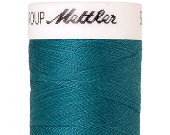 Seralon 200 m col. 232 (Truly Teal) sewing thread by Amann Mettler - High-quality sewing thread for sewing projects - 200 meters on a spool - Color Truly
