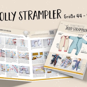 Jolly Romper (Size 44- 98) Paper Pattern Lybstes