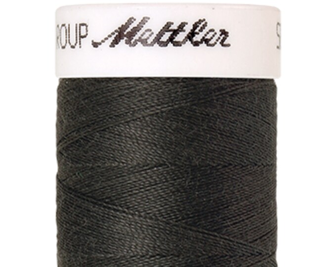 Seralon 200 m col. 1361 (Dark Rain Cloud) sewing thread by Amann Mettler - High-quality sewing thread for sewing projects - 200 meters on a spool - Color
