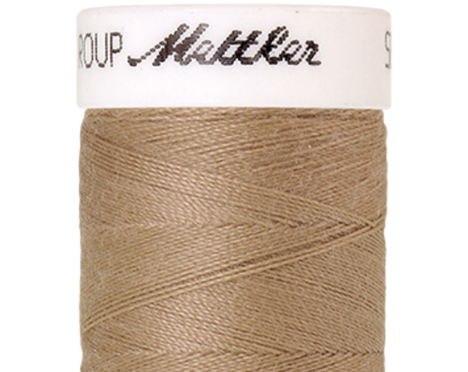 Seralon 200 m col. 1222 (Sandstone) sewing thread by Amann Mettler - High-quality sewing thread for sewing projects - 200 meters on a spool - Color Sandstone