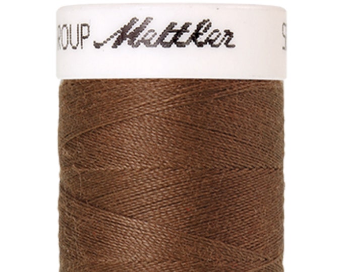 Seralon 200m col. 281 (Hazelnut) Nähgarn von Amann Mettler - Hochwertiges Nähgarn für Näharbeiten - 200 Meter auf der Rolle – Farbe Hazelnut