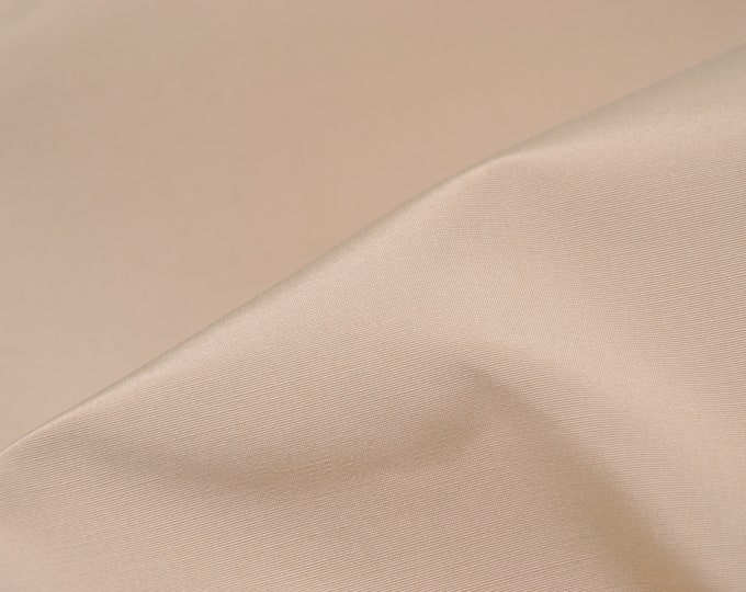 Fibre Mood Special n3, Delma, Trench coat, solid beige - 145 cm wide - fabric with a slight sheen, solid color