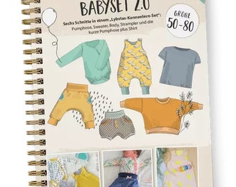 Babyset 2.0 (Größe 50 - 80) Papierschnittmuster Lybstes