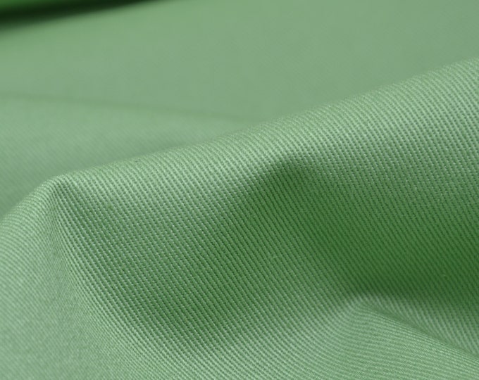 Fibre Mood Special n3, Kenza, Joni, Baumwolle grün - 150cm breit - Stoff matt, UNI