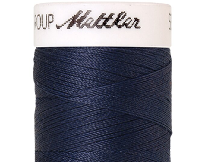 Seralon 200m col. 585 (Dark Sea) Nähgarn von Amann Mettler - Hochwertiges Nähgarn für Näharbeiten - 200 Meter auf der Rolle – Farbe Dark Sea