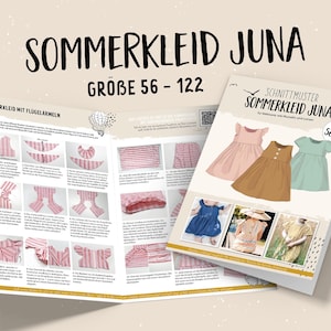 Summer Juna (size 56 - 122; for woven fabric) Paper pattern Lybstes
