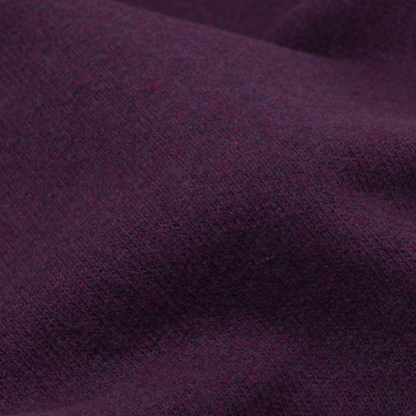 Strickstoff Bono von Swafing in lila, aubergine - 160cm breit - Stoff strick UNI