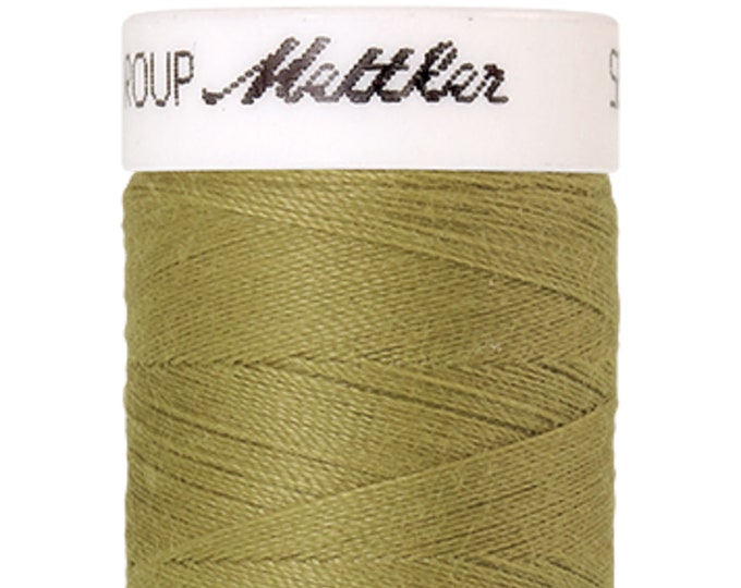 Seralon 200 m col. 1148 (Seaweed) sewing thread by Amann Mettler - High-quality sewing thread for sewing projects - 200 meters on a spool - Color Seaweed