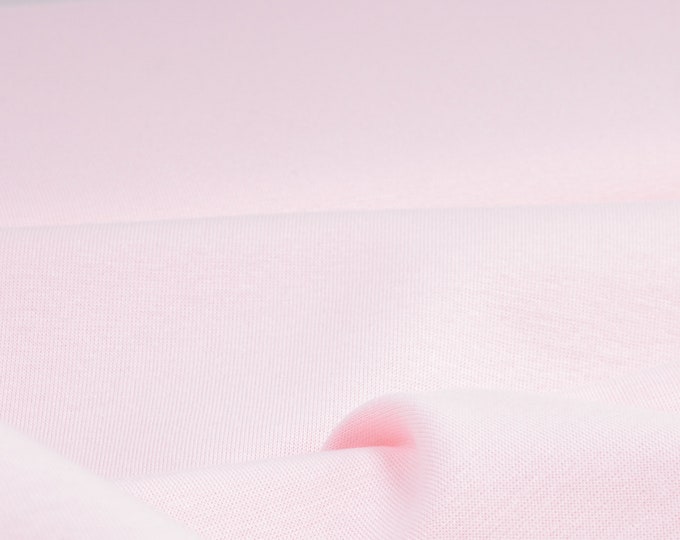 Bündchenstoff aus Bio Baumwolle in rosa - 82,5cm breit - Stoff glatt UNI