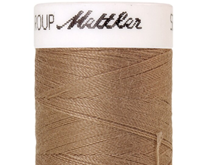 Seralon 200 m col. 267 (Dark Rattan) sewing thread by Amann Mettler - High-quality sewing thread for sewing projects - 200 meters on a spool - Color Dark