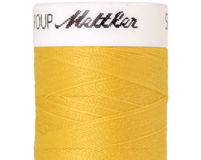 Seralon 200 m col. 120 (Summersun) sewing thread by Amann Mettler - High-quality sewing thread for sewing projects - 200 meters on a spool - Color Summers
