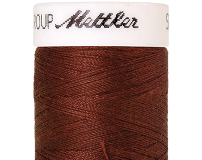 Seralon 200 m col. 634 (Foxy Red) sewing thread by Amann Mettler - High-quality sewing thread for sewing projects - 200 meters on a spool - Color Foxy Red