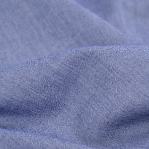 Voile, cotton, blue, sold by the meter