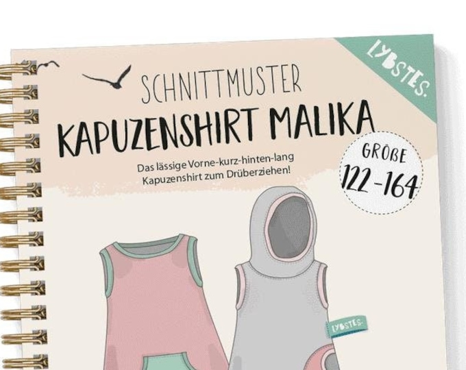 Lybstes Hoodie Malika Kids 122-164, paper pattern
