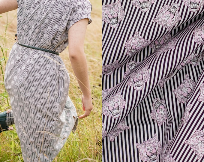 Fibre Mood 16 White, Pink, Black Tiger.