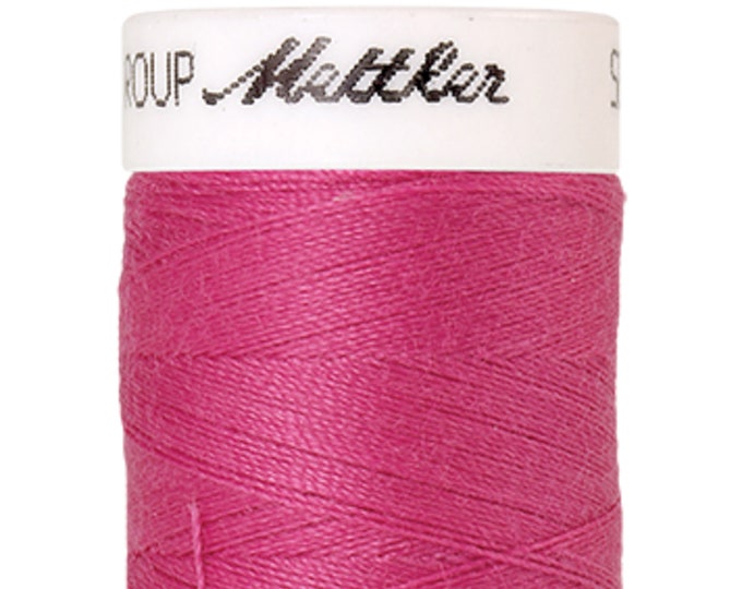 Seralon 200 m col. 1423 (Hot Pink) sewing thread by Amann Mettler - High-quality sewing thread for sewing projects - 200 meters on the roll - Color Hot Pin