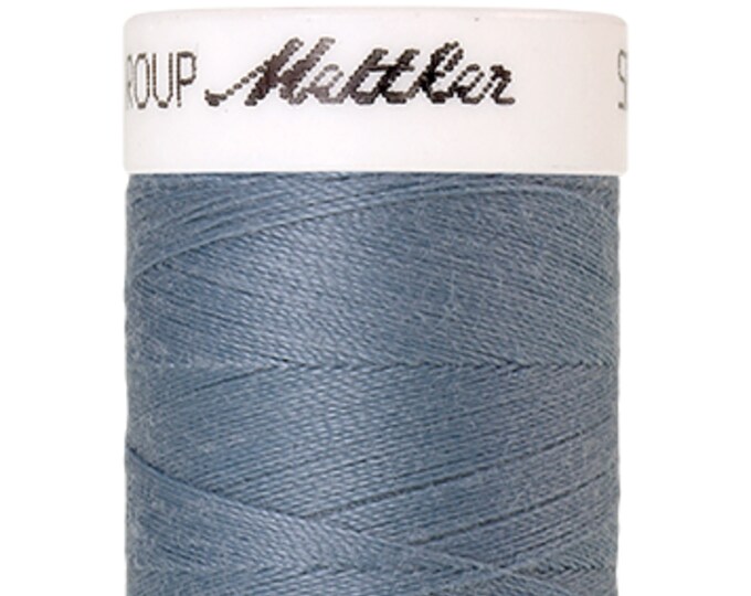 Seralon 200m col. 1342 (Blue Speedwell) Nähgarn von Amann Mettler - Hochwertiges Nähgarn für Näharbeiten - 200 Meter auf der Rolle – Farbe B