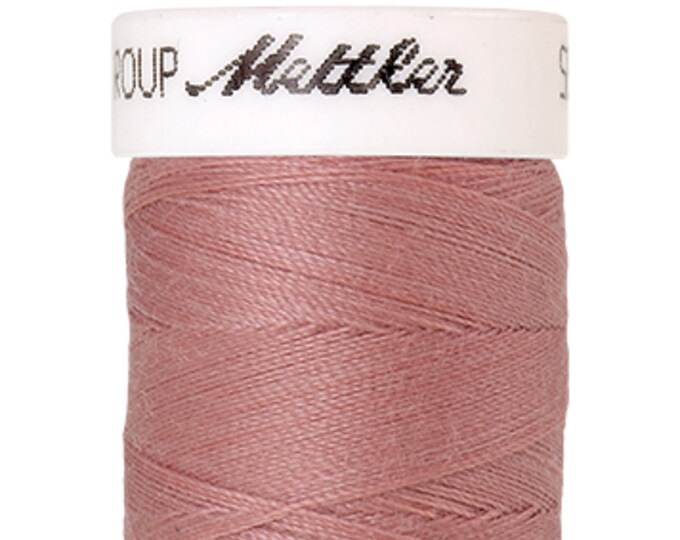 Seralon 200 m col. 637 (Antique Pink) sewing thread by Amann Mettler - High-quality sewing thread for sewing projects - 200 meters on a spool - Color: Antique