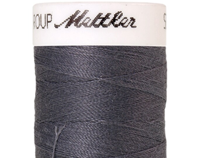 Seralon 200m col. 343 (Dimgray) Nähgarn von Amann Mettler - Hochwertiges Nähgarn für Näharbeiten - 200 Meter auf der Rolle – Farbe Dimgray -
