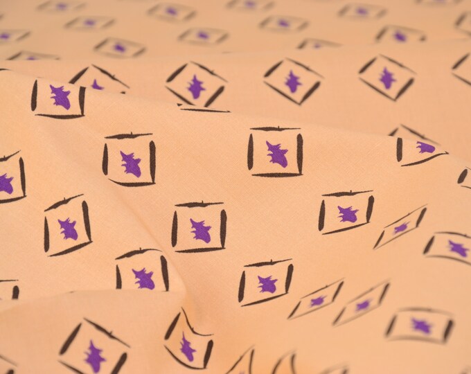 Cotton stretch Tribal Square Fiber Mood