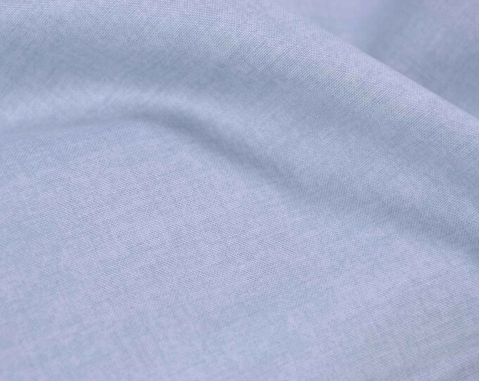 Baumwollstoff Linen Texture Patchworkstoff Leinen Optik Dove hellgrau 1473 S2