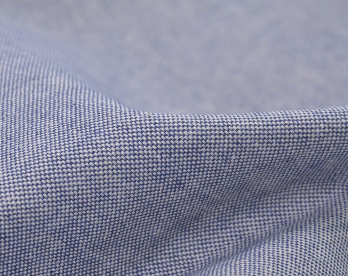 Canvas recycled uni, meliert, blau, Baumwolle von Katia Fabrics - 140cm breit - Stoff glatt, melange