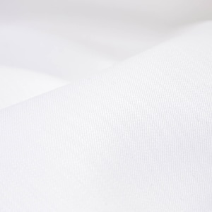 Trouser fabric cotton stretch fabric plain white, denim fabric - 150 cm wide - fabric smooth UNI