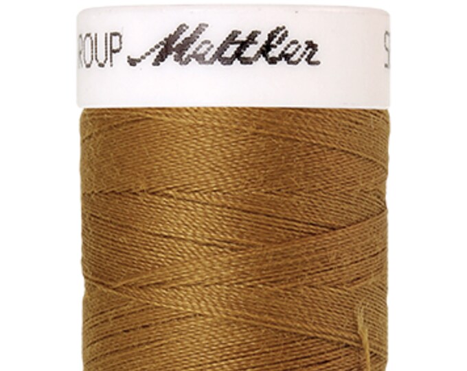 Seralon 200 m col. 1207 (Ginger) sewing thread by Amann Mettler - High-quality sewing thread for sewing projects - 200 meters on a spool - Color Ginger -