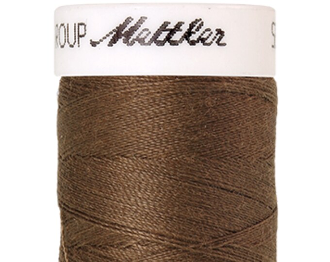 Seralon 200m col. 1425 (Dormouse) Nähgarn von Amann Mettler - Hochwertiges Nähgarn für Näharbeiten - 200 Meter auf der Rolle – Farbe Dormous