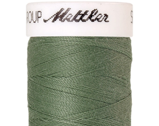 Seralon 200m col. 646 (Palm Leaf) Nähgarn von Amann Mettler - Hochwertiges Nähgarn für Näharbeiten - 200 Meter auf der Rolle – Farbe Palm Le