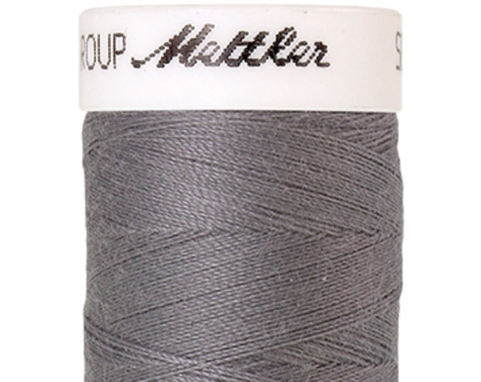 Seralon 200 m col. 3506 (Metal) sewing thread by Amann Mettler - High-quality sewing thread for sewing work - 200 meters on the roll - Color Metal - Sewing