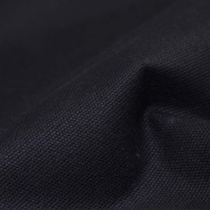 Canvas Weighty Waxed by mind the Maker, plain black - 145 cm wide - fabric matt, UNI